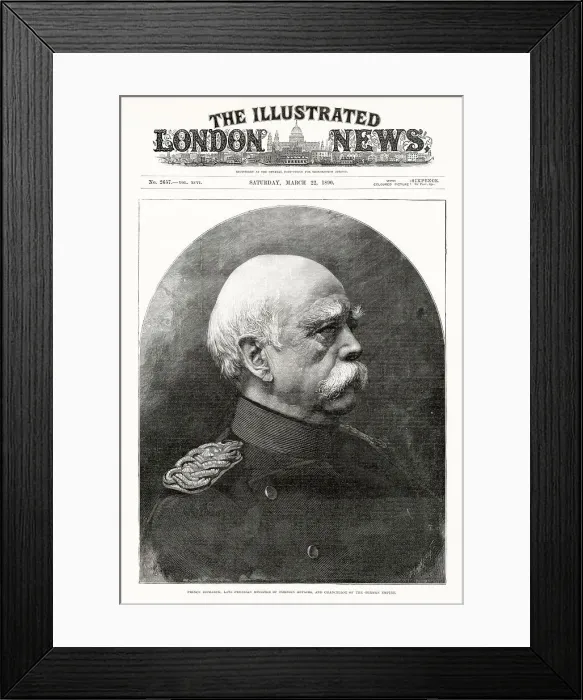 Framed Print : Prince Otto von Bismarck Framed Print : Prince Otto von Bismarck