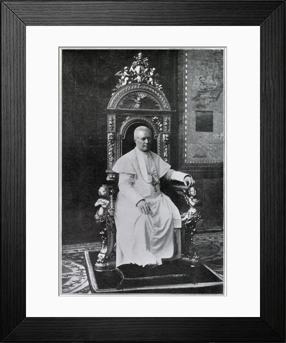 Framed Print : Pope Pius X Framed Print : Pope Pius X