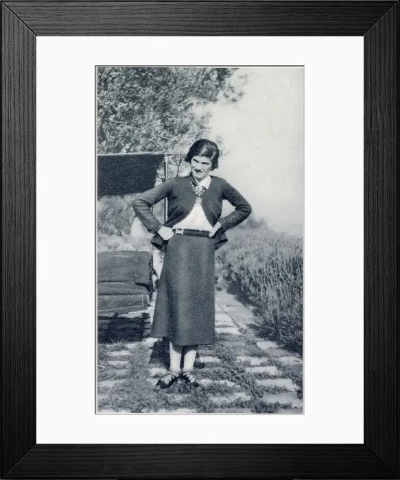 Framed Print : Chanel at Roquebrune