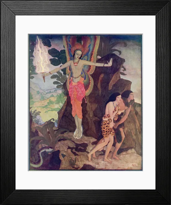 Framed Print : The Expulsion from Eden Framed Print : The Expulsion from Eden