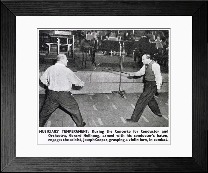 Framed Print : Comedy - The Hoffnung Interplanetary Music Festival Framed Print : Comedy - The Hoffnung Interplanetary Music Festival