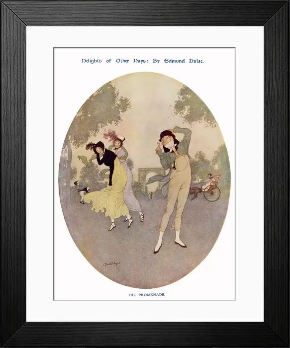 Framed Print : Dulac: Delights of Other Days