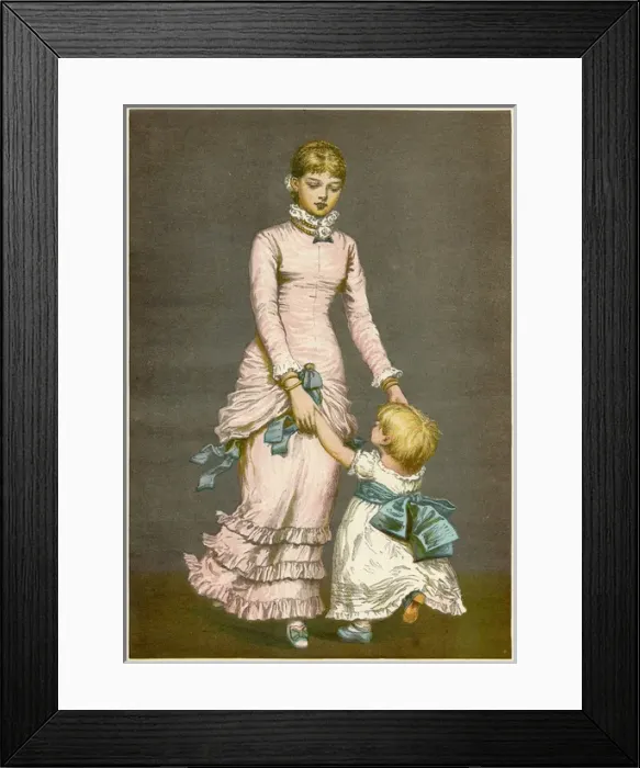 Framed Print : First steps Framed Print : First steps