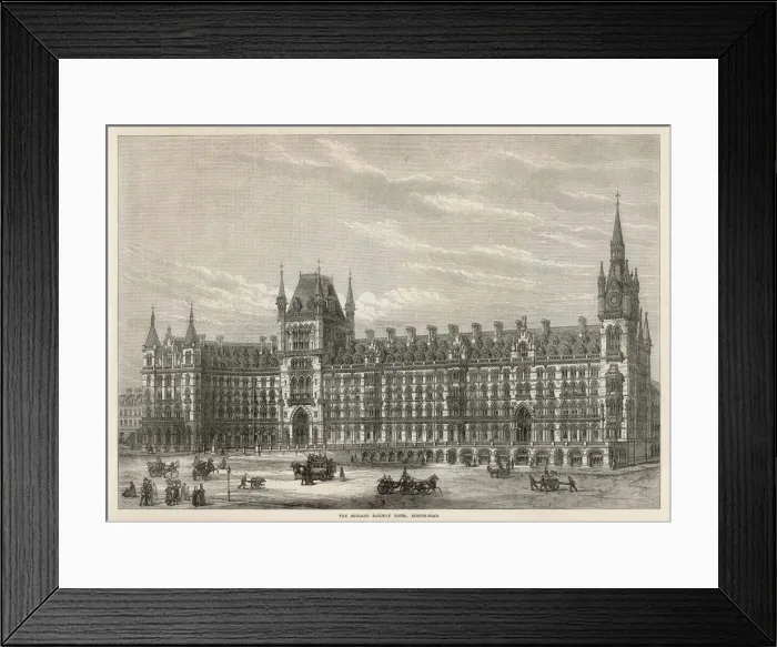 Framed Print : St Pancras Station, London Framed Print : St Pancras Station, London
