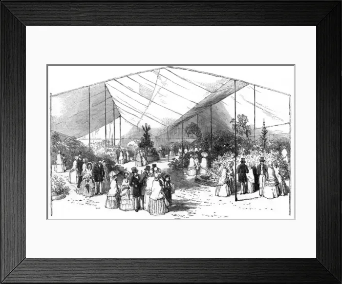 Framed Print : American plants, Royal Botanic Society, Regents Park