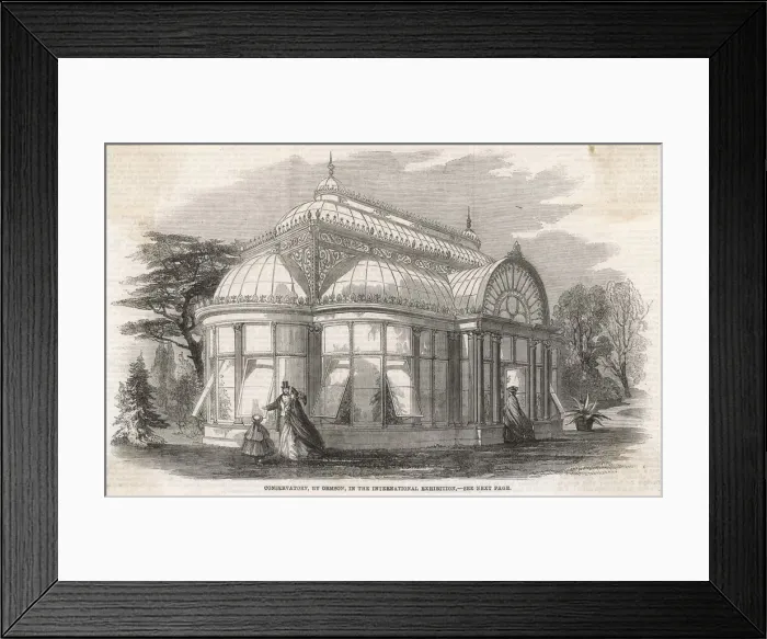 Framed Print : Ormsons conservatory Framed Print : Ormsons conservatory
