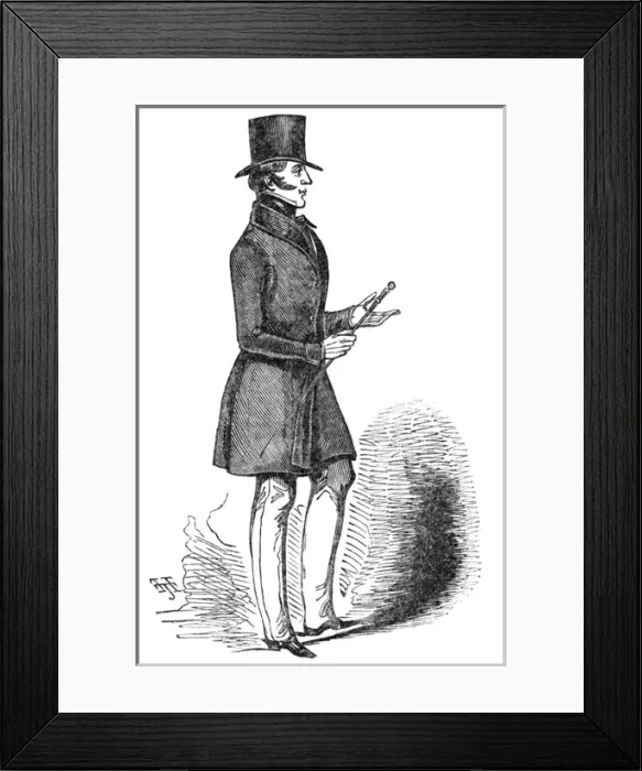 Framed Print : Henry John Temple, 3rd Viscount Palmerston