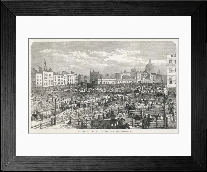 Framed Print : Smithfield Market Framed Print : Smithfield Market
