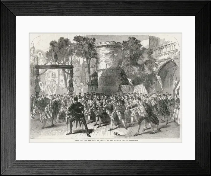 Framed Print : Faust by Charles Gounod Framed Print : Faust by Charles Gounod