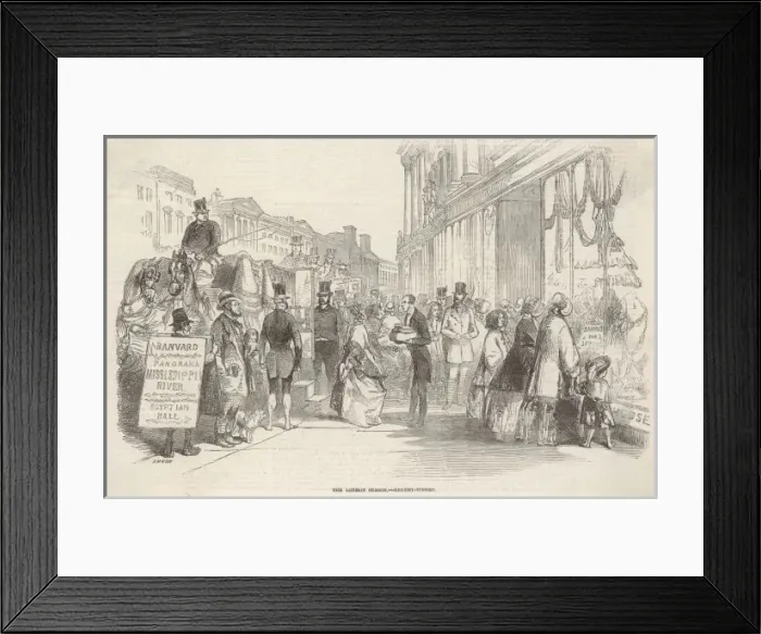 Framed Print : Christmas in Regent Street Framed Print : Christmas in Regent Street