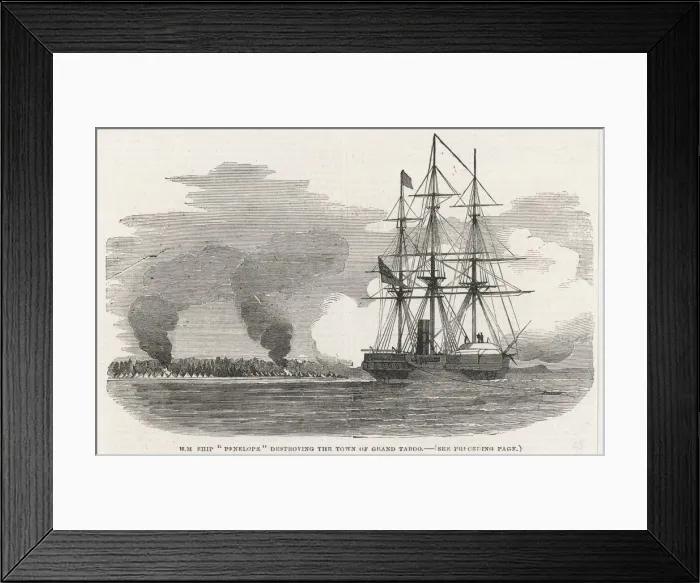 Framed Print : Destruction of Grand Taboo Framed Print : Destruction of Grand Taboo