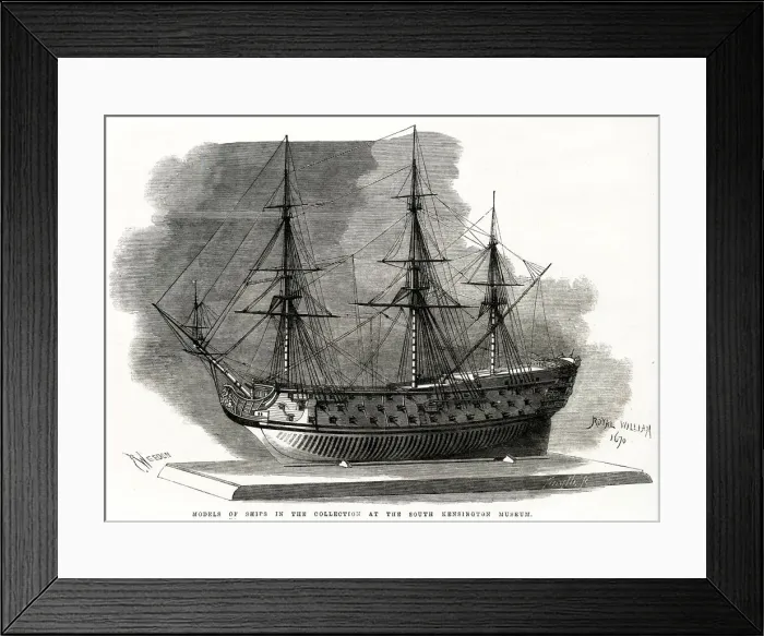 Framed Print : HMS Royal William Framed Print : HMS Royal William