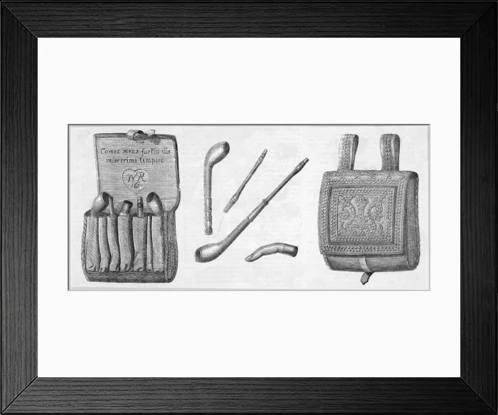 Framed Print : Raleighs Pipes Framed Print : Raleighs Pipes