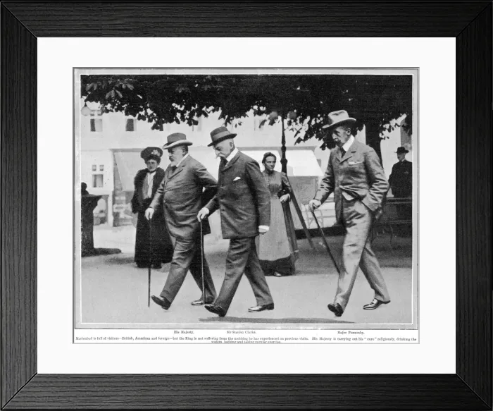 Framed Print : Edward VII in Marienbad Framed Print : Edward VII in Marienbad