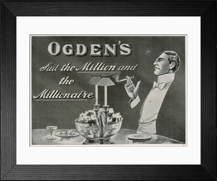 Framed Print : Advert / Ogdens Tobacco Framed Print : Advert / Ogdens Tobacco