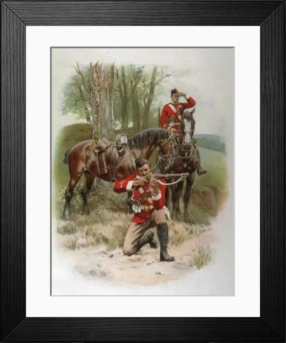 Framed Print : Military / Infantry Framed Print : Military / Infantry