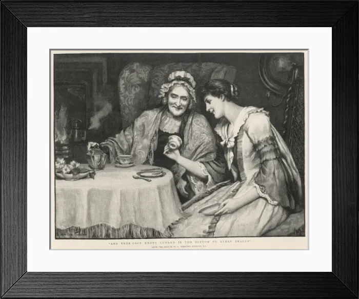 Framed Print : Reading the Tea Leaves Framed Print : Reading the Tea Leaves