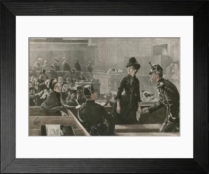 Framed Print : Law / Court Scenes Framed Print : Law / Court Scenes