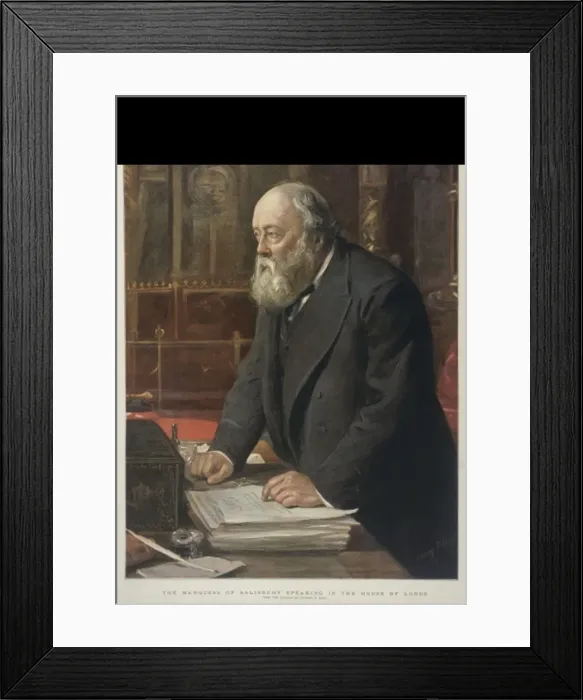 Framed Print : 3rd Marq  /  Salisbury  /  Graph