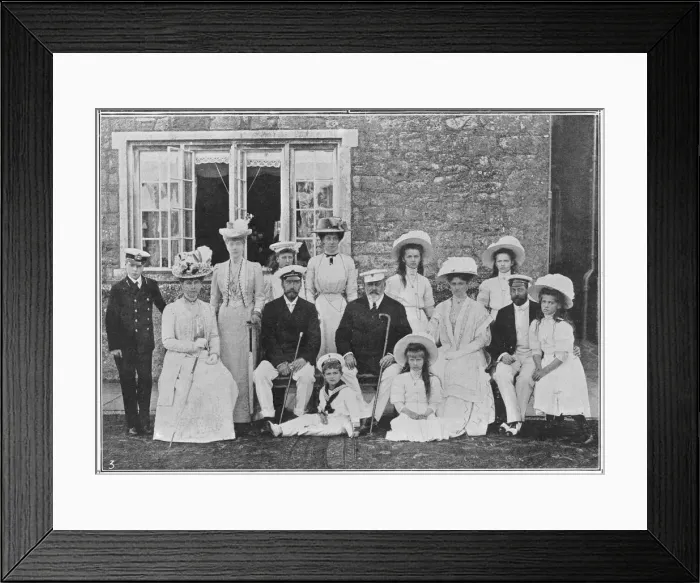 Framed Print : King Edward VII and Tsar Nicholas II Framed Print : King Edward VII and Tsar Nicholas II