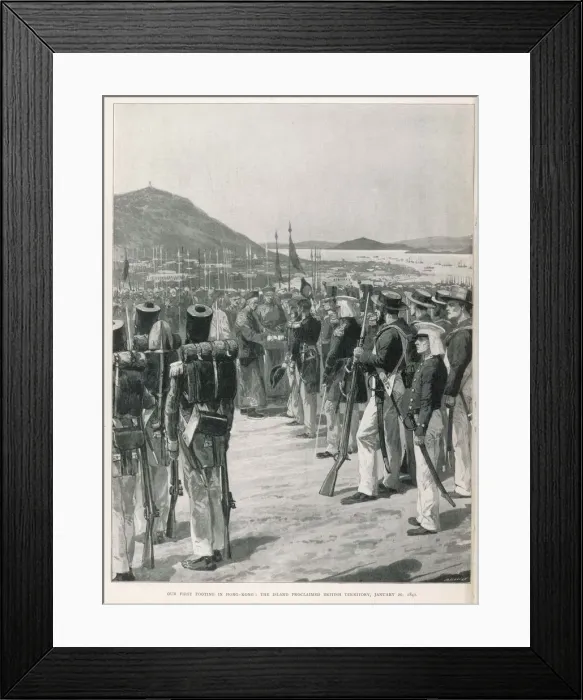 Framed Print : Events / Asia / China / Hong K Framed Print : Events / Asia / China / Hong K