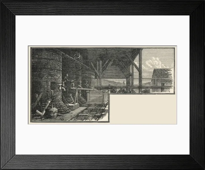 Framed Print : Mixing Acids Previous to Nitrating Framed Print : Mixing Acids Previous to Nitrating