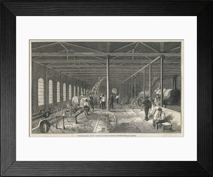 Framed Print : Grand Junction Railway Framed Print : Grand Junction Railway