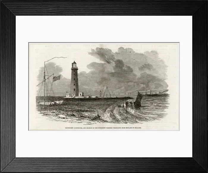 Framed Print : Orford Ness Lighthouse, Suffolk Framed Print : Orford Ness Lighthouse, Suffolk