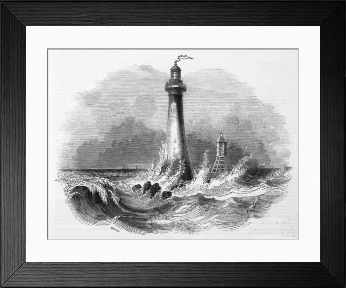 Framed Print : Skerryvore Lighthouse, west coast of Scotland Framed Print : Skerryvore Lighthouse, west coast of Scotland