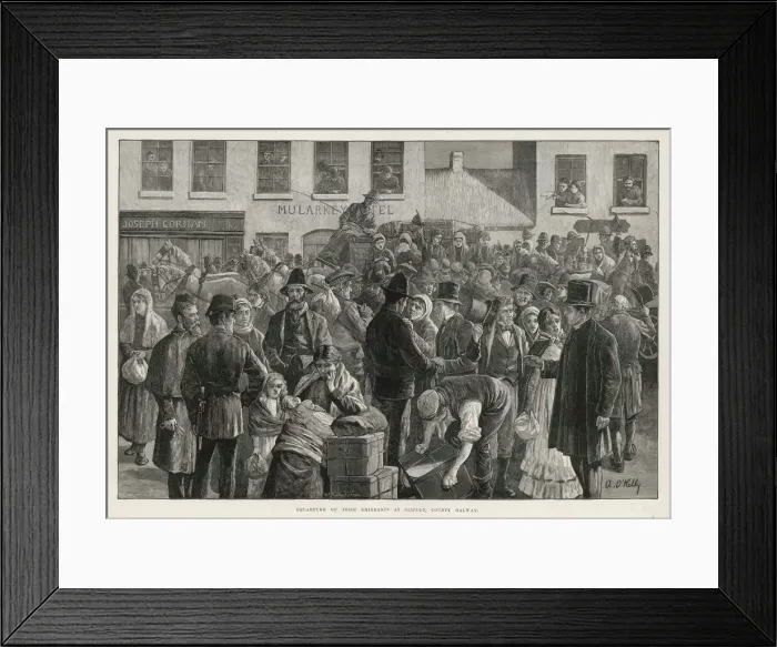 Framed Print : Preparing to Emigrate Framed Print : Preparing to Emigrate