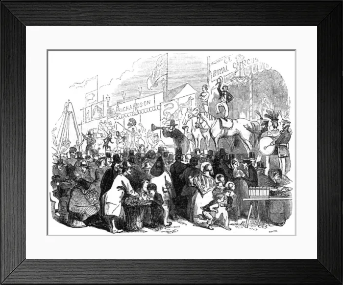 Framed Print : Crown at Village Fair Framed Print : Crown at Village Fair