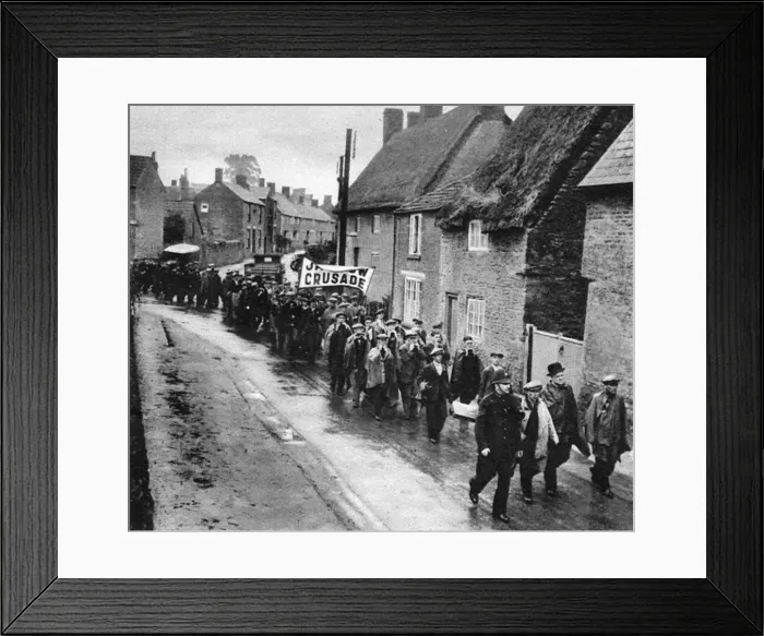Framed Print : Jarrow Crusade Framed Print : Jarrow Crusade