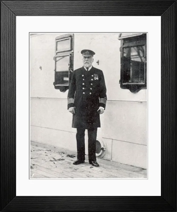 Framed Print : Titanic Captain (Smith) Framed Print : Titanic Captain (Smith)