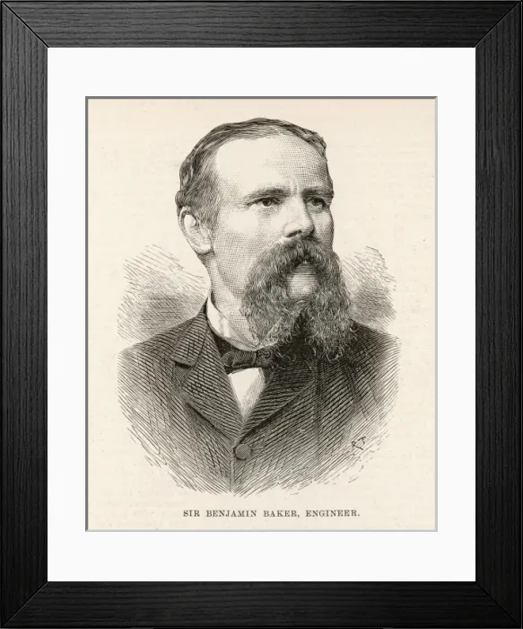 Framed Print : Sir Benjamin Baker Framed Print : Sir Benjamin Baker