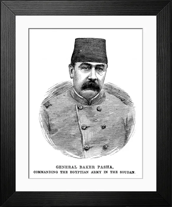 Framed Print : Valentine Baker