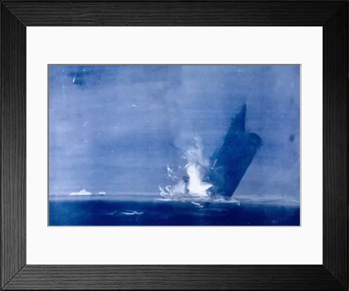 Framed Print : Titanic Last Moments Framed Print : Titanic Last Moments