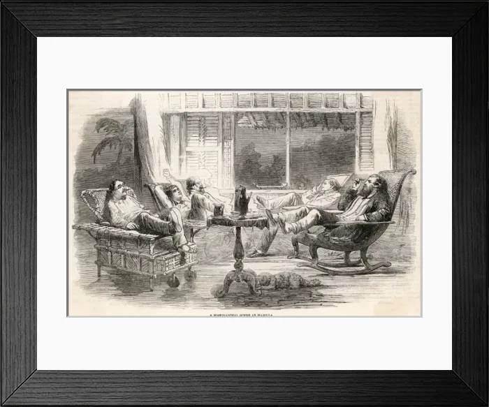 Framed Print : Brits in the Philippines Framed Print : Brits in the Philippines