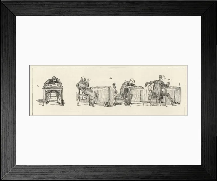 Framed Print : UNIVERSITY EXAMS 1882 Framed Print : UNIVERSITY EXAMS 1882