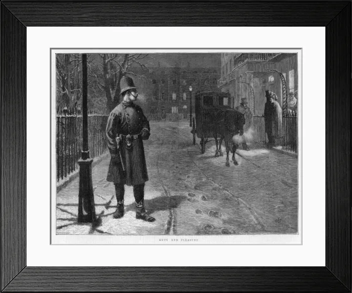 Framed Print : Law / Police / Britain Framed Print : Law / Police / Britain