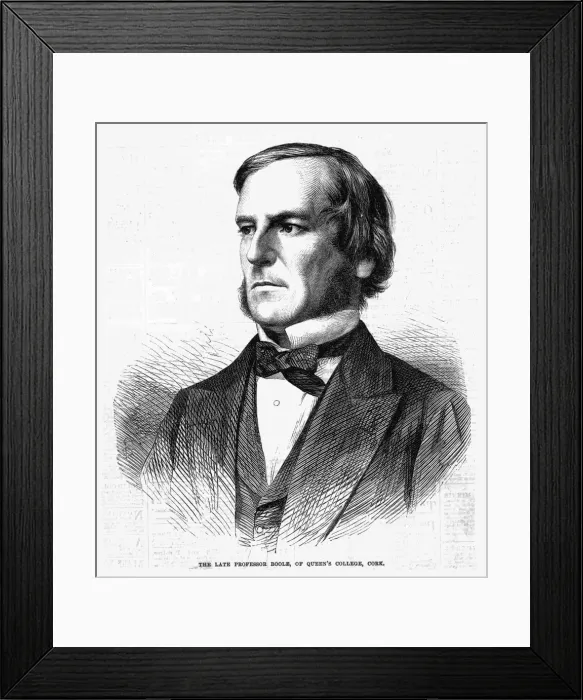 Framed Print : George Boole Framed Print : George Boole