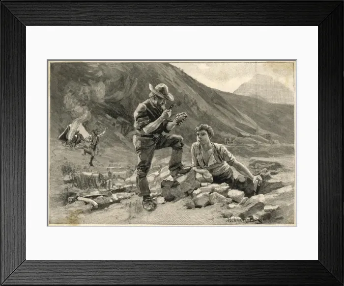 Framed Print : Gold Prospectors Framed Print : Gold Prospectors