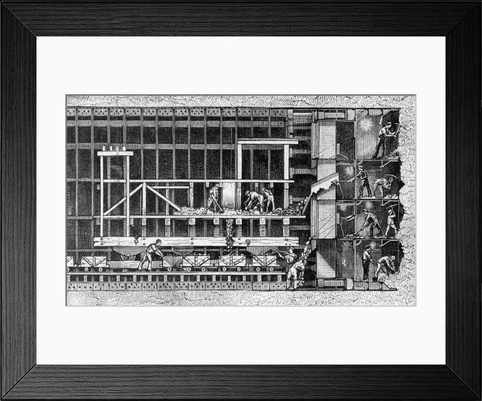 Framed Print : Transport / Tunnels Framed Print : Transport / Tunnels
