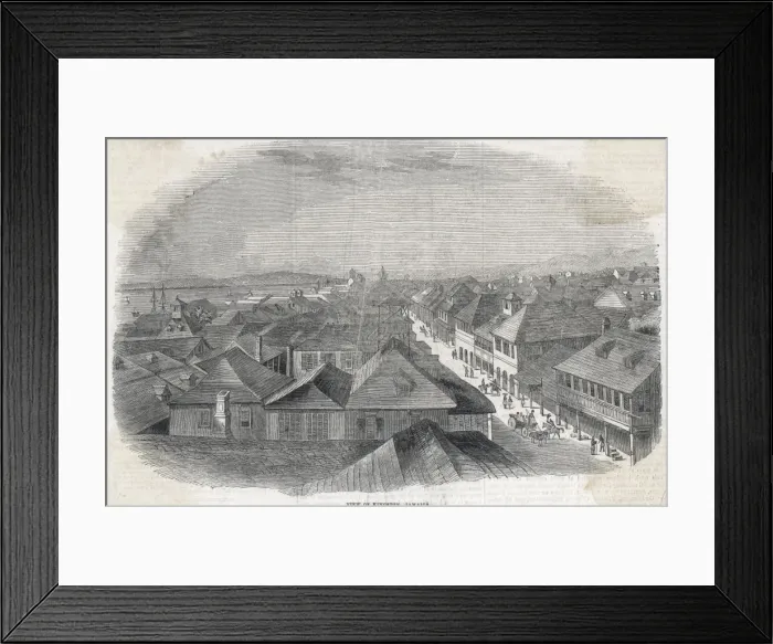 Framed Print : West Indies  /  Jamaica