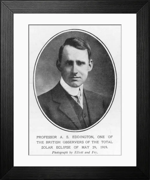 Framed Print : Sir Arthur Eddington Framed Print : Sir Arthur Eddington