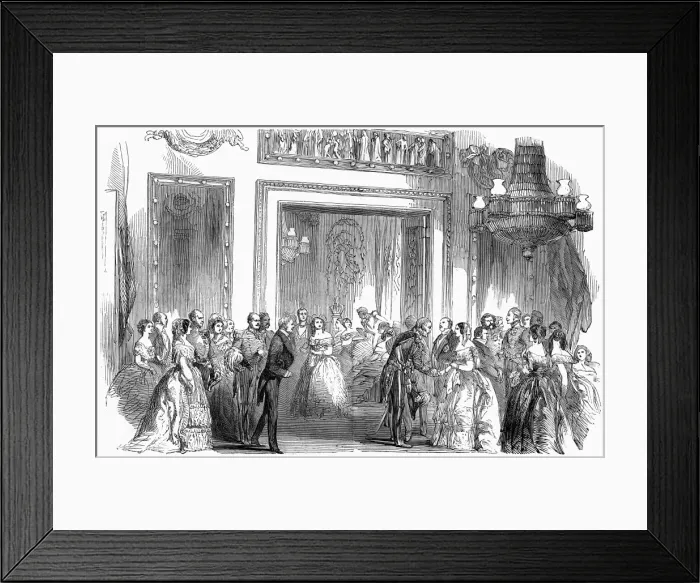 Framed Print : Aristocracy / Reception Framed Print : Aristocracy / Reception