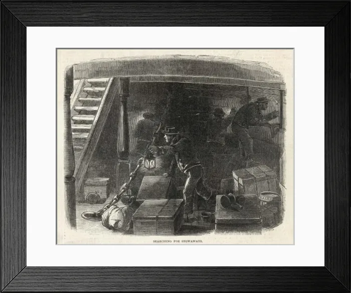 Framed Print : Breakfast for Emigrants Framed Print : Breakfast for Emigrants