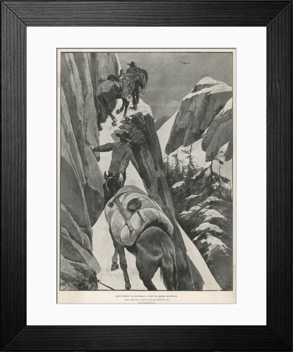 Framed Print : Klondike Gold Rush Framed Print : Klondike Gold Rush