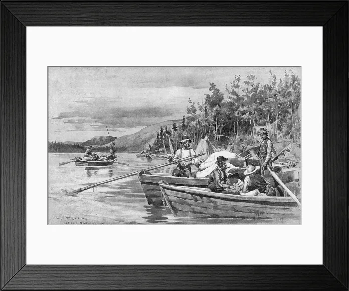 Framed Print : Klondike Gold Rush Framed Print : Klondike Gold Rush