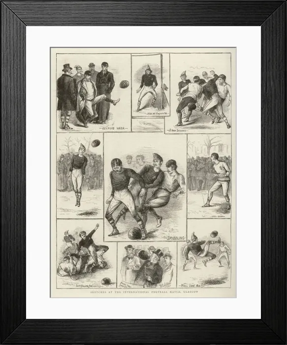 Framed Print : Sport / Football / Specific Framed Print : Sport / Football / Specific