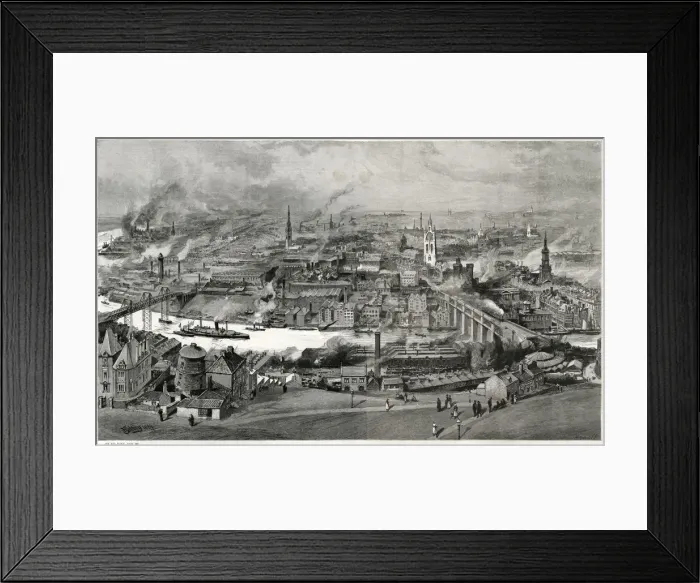 Framed Print : Newcastle-on-Tyne Framed Print : Newcastle-on-Tyne